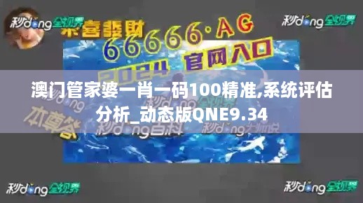 澳门管家婆一肖一码100精准,系统评估分析_动态版QNE9.34