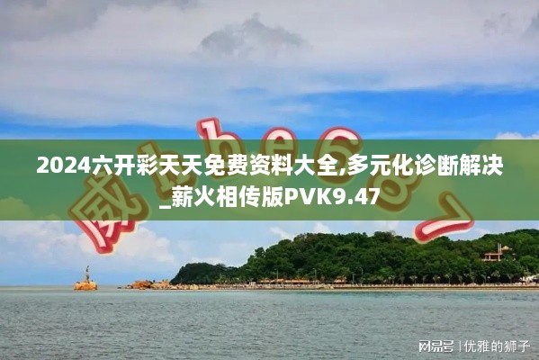 2024六开彩天天免费资料大全,多元化诊断解决_薪火相传版PVK9.47