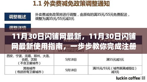 11月30日闪铺网最新更新，注册操作指南与使用教程