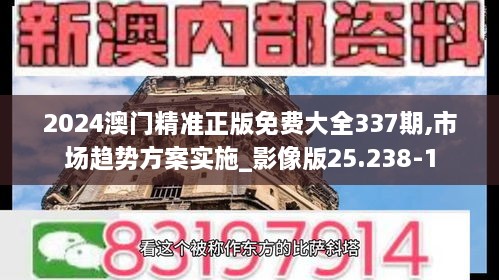 2024澳门精准正版免费大全337期,市场趋势方案实施_影像版25.238-1