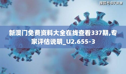 新澳门免费资料大全在线查看337期,专家评估说明_U2.655-3