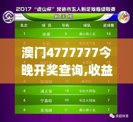 澳门4777777今晚开奖查询,收益成语分析落实_超级版24.454-8