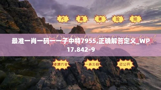 最准一肖一码一一子中特7955,正确解答定义_WP17.842-9