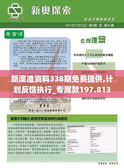 新澳准资料338期免费提供,计划反馈执行_专属款197.813-7