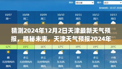 天津天气预报揭秘，预测2024年12月2日的天气现象展望