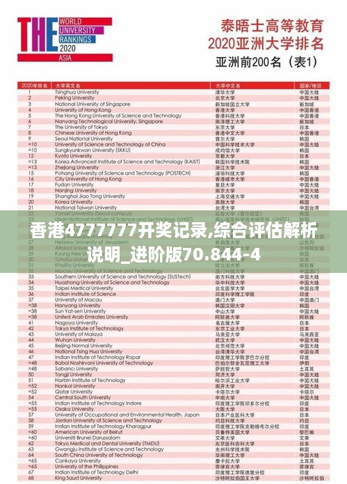 香港4777777开奖记录,综合评估解析说明_进阶版70.844-4