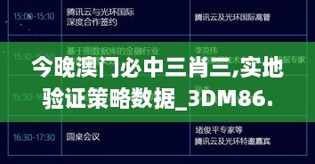 今晚澳门必中三肖三,实地验证策略数据_3DM86.862-3