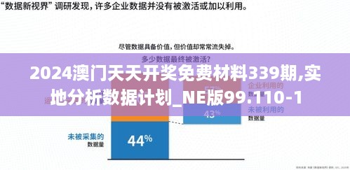 2024澳门天天开奖免费材料339期,实地分析数据计划_NE版99.110-1