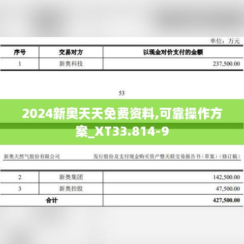 2024新奥天天免费资料,可靠操作方案_XT33.814-9