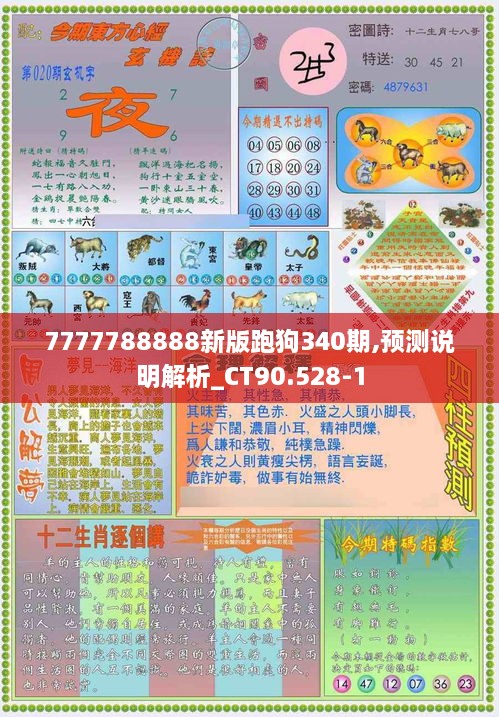 7777788888新版跑狗340期,预测说明解析_CT90.528-1