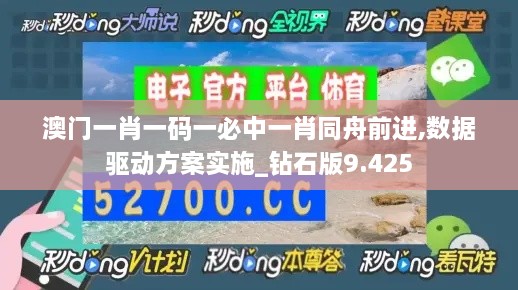 澳门一肖一码一必中一肖同舟前进,数据驱动方案实施_钻石版9.425