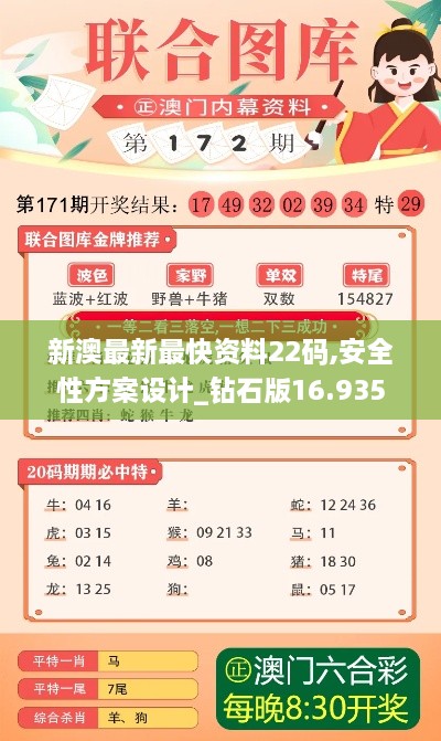 新澳最新最快资料22码,安全性方案设计_钻石版16.935