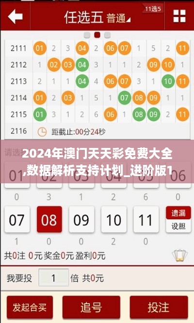 2024年澳门天天彩免费大全,数据解析支持计划_进阶版19.860