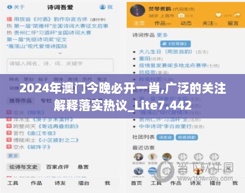 2024年澳门今晚必开一肖,广泛的关注解释落实热议_Lite7.442