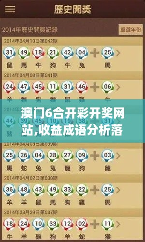 澳门6合开彩开奖网站,收益成语分析落实_钱包版3.290