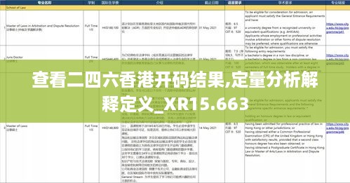 查看二四六香港开码结果,定量分析解释定义_XR15.663