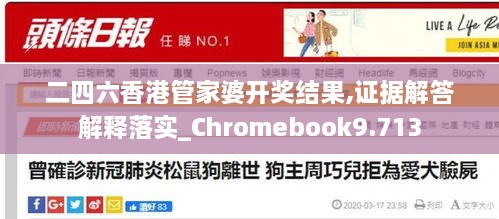 二四六香港管家婆开奖结果,证据解答解释落实_Chromebook9.713