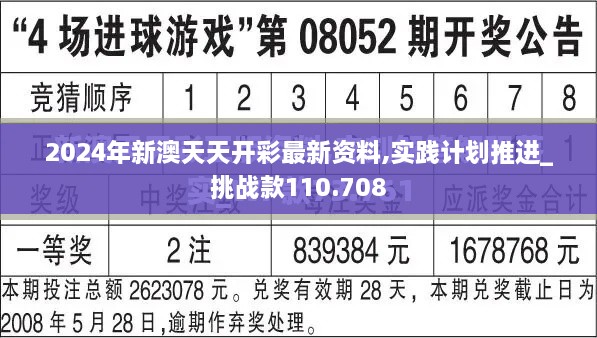 2024年新澳天天开彩最新资料,实践计划推进_挑战款110.708