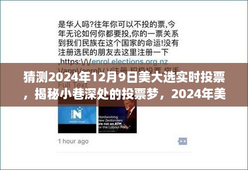 揭秘2024年美大选实时投票内幕，小巷深处的梦想与背后的故事