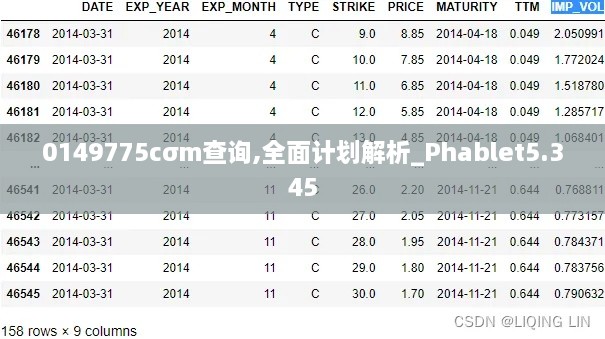 0149775cσm查询,全面计划解析_Phablet5.345