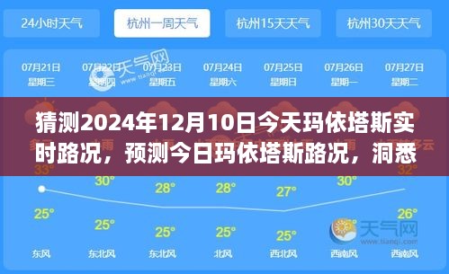 2024年12月10日玛依塔斯实时路况预测，洞悉未来路况，轻松规划出行