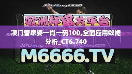 澳门管家婆一肖一码100,全面应用数据分析_CT6.740