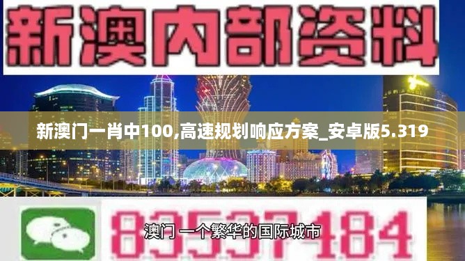 新澳门一肖中100,高速规划响应方案_安卓版5.319