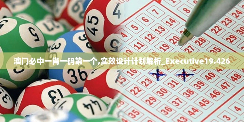 澳门必中一肖一码第一个,实效设计计划解析_Executive19.426