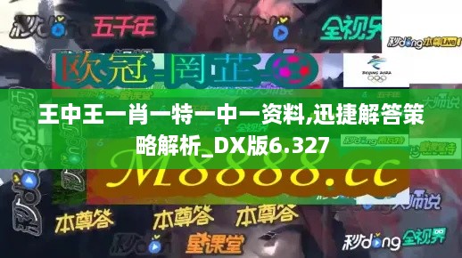 王中王一肖一特一中一资料,迅捷解答策略解析_DX版6.327