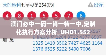 澳门必中一码一肖一特一中,定制化执行方案分析_UHD1.552