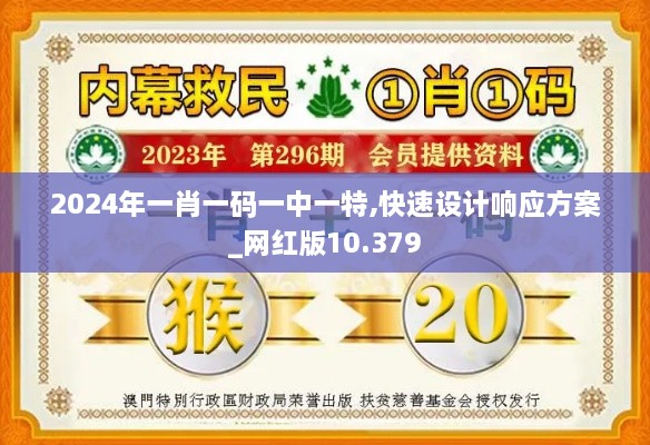 2024年一肖一码一中一特,快速设计响应方案_网红版10.379