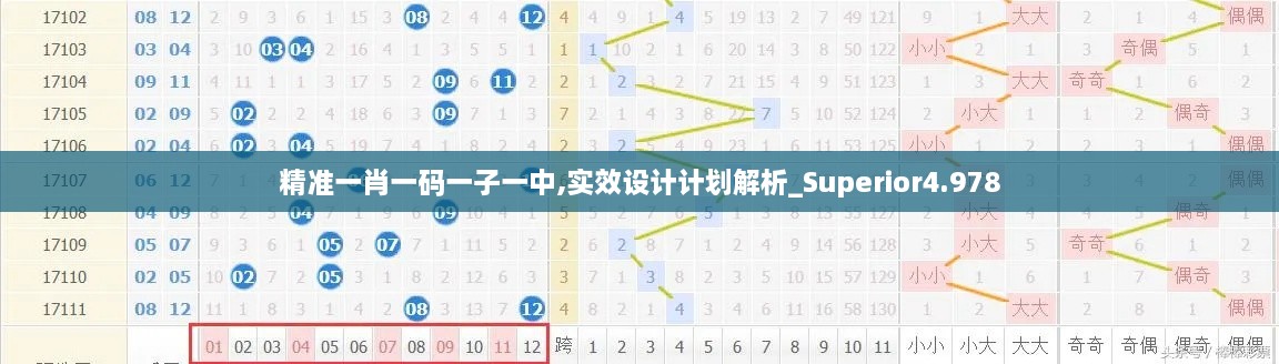 精准一肖一码一子一中,实效设计计划解析_Superior4.978