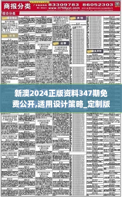 新澳2024正版资料347期免费公开,适用设计策略_定制版7.542