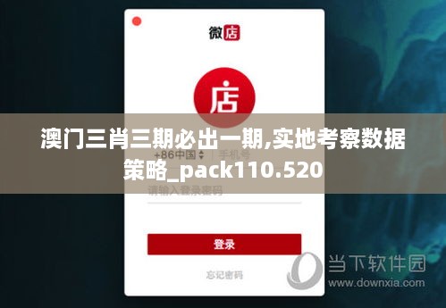 澳门三肖三期必出一期,实地考察数据策略_pack110.520