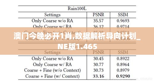 澳门今晚必开1肖,数据解析导向计划_NE版1.465