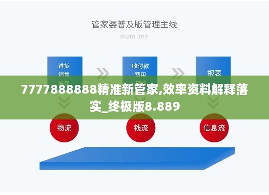 7777888888精准新管家,效率资料解释落实_终极版8.889