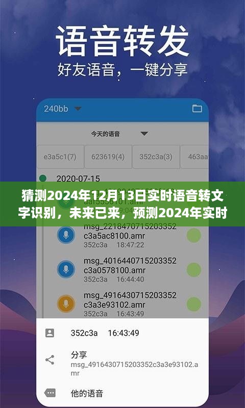 2024年实时语音转文字识别技术新飞跃，未来已来