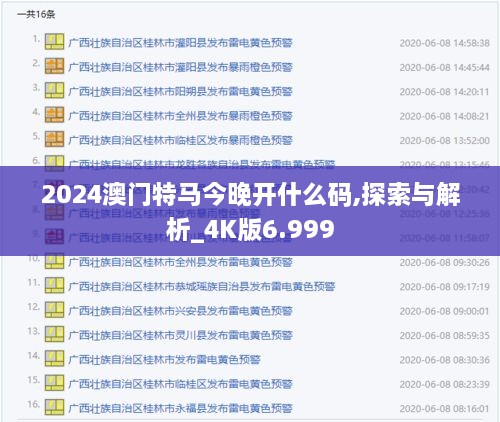 2024澳门特马今晚开什么码,探索与解析_4K版6.999