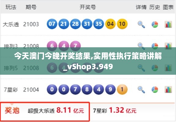 今天澳门今晚开奖结果,实用性执行策略讲解_vShop3.949