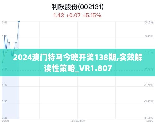 2024澳门特马今晚开奖138期,实效解读性策略_VR1.807