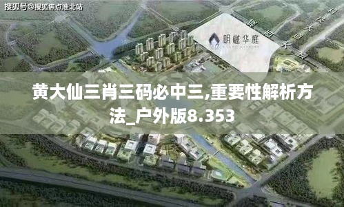 黄大仙三肖三码必中三,重要性解析方法_户外版8.353