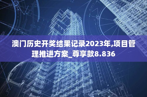 澳门历史开奖结果记录2023年,项目管理推进方案_尊享款8.836