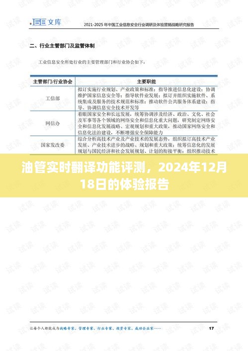 油管实时翻译功能深度评测，体验报告揭秘，2024年12月18日体验反馈