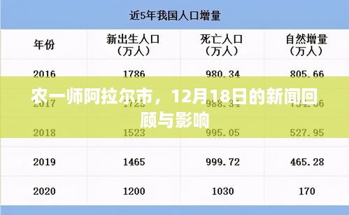 农一师阿拉尔市新闻回顾，聚焦十二月十八日的重要事件与影响