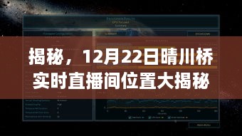 晴川桥实时直播间位置揭秘，12月22日独家曝光