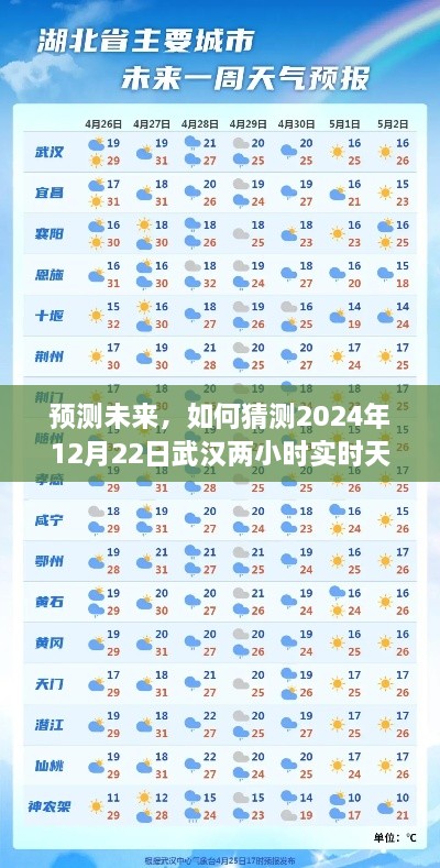 2024年12月22日武汉两小时实时天气预报，未来天气预测